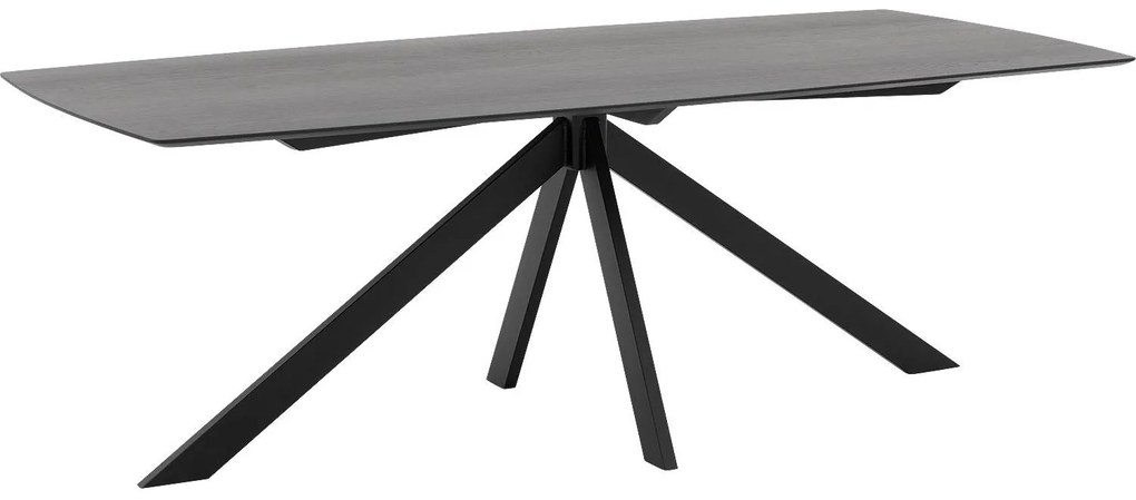 Goossens Excellent Eettafel Uniek, Semi rechthoekig 180 x 100 cm