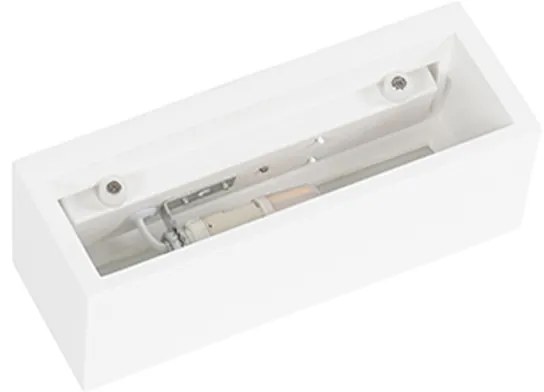 Moderne wandlamp wit met lichteffect - Tjada Novo