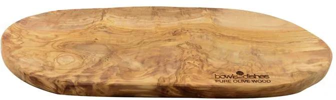 Pure Olive Wood Tapasplank 40-45 cm
