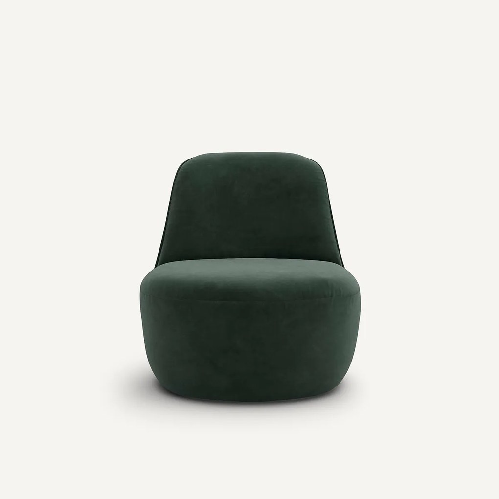 Fluwelen draaifauteuil Rosebury