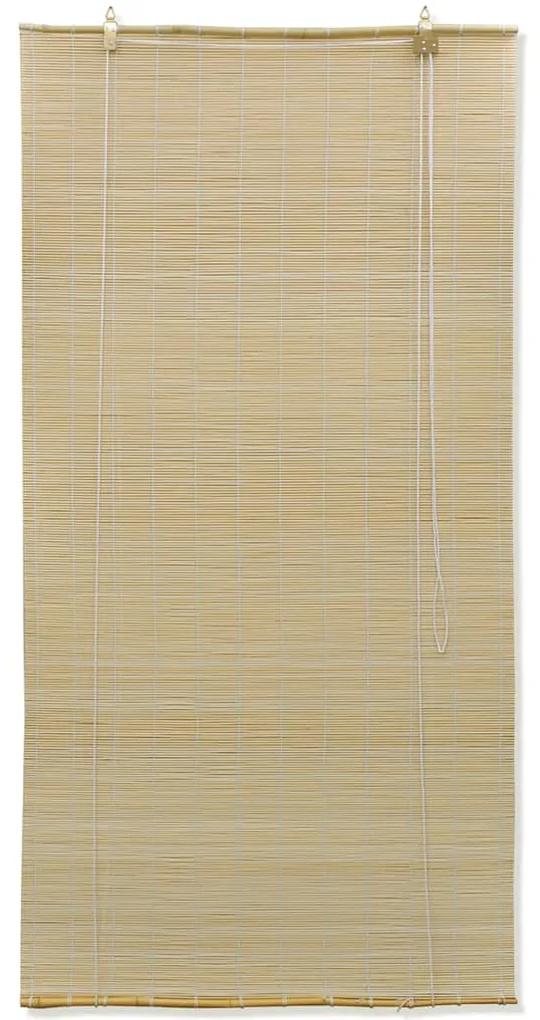 vidaXL Rolgordijn 150x160 cm bamboe natuurlijk