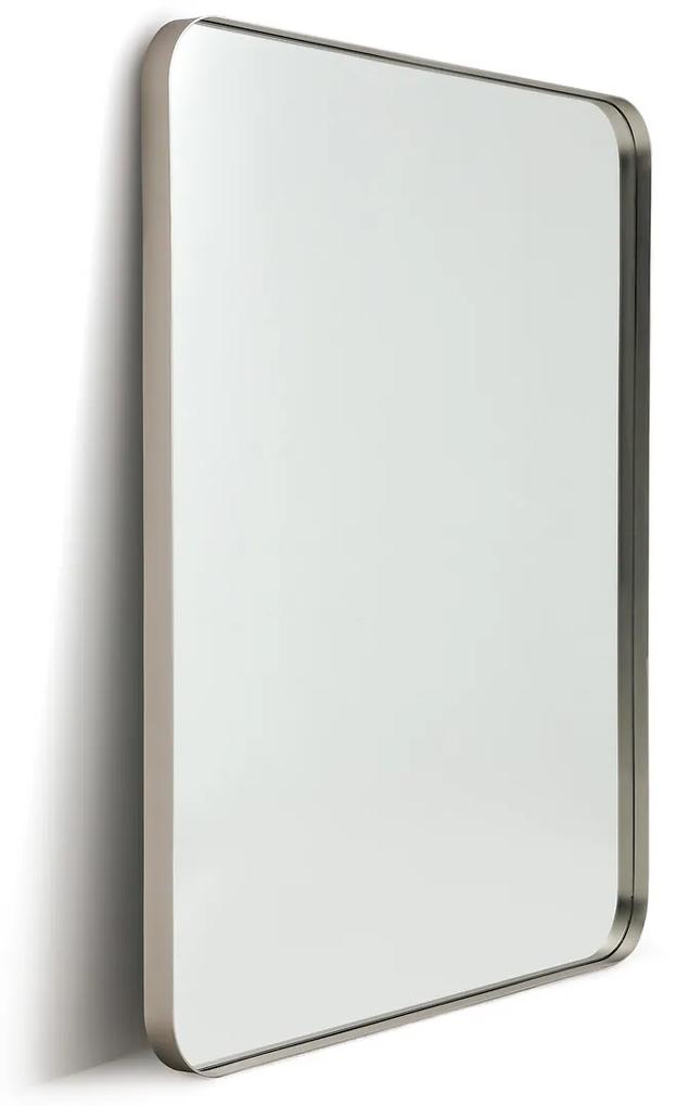 Rechthoekige XL spiegel, ijzermetaal, H120cm, Caligone