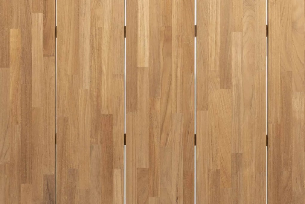 4 Seasons Outdoor Flores tuinset groen met Lucas teak tafel 240 cm * Sale * Tuinset houtkleur weerbestendig
