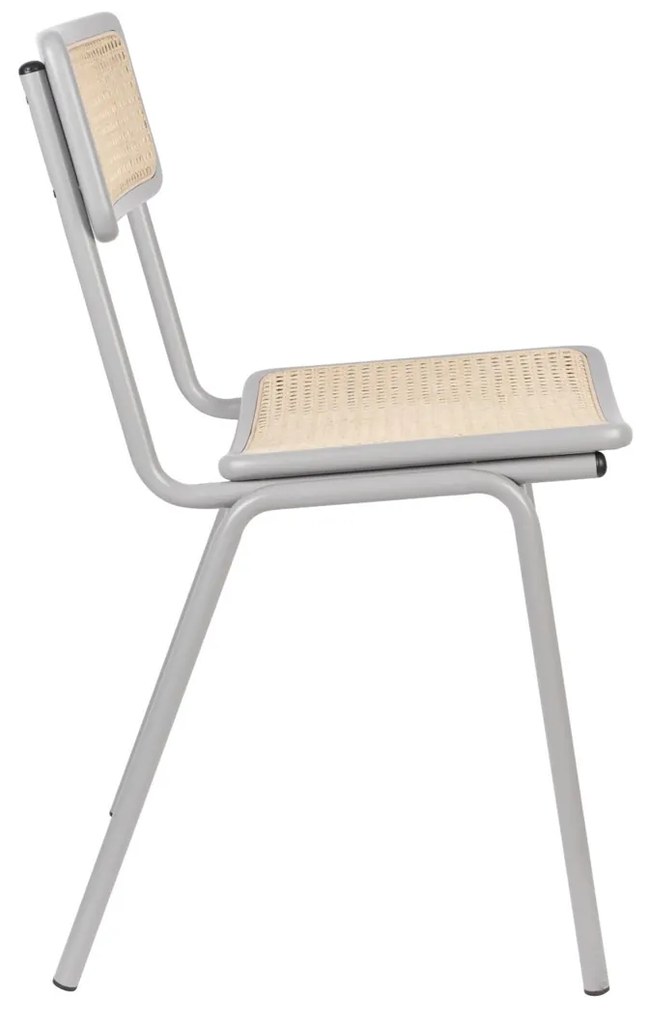 Zuiver Jort Webbing Eetkamerstoel Retro Grijs