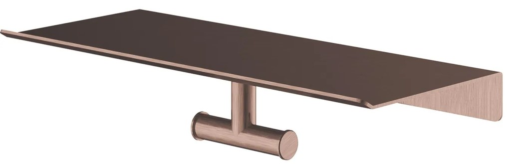 Hotbath &More dubbele handdoek haak voor planchet koper geborsteld PVD