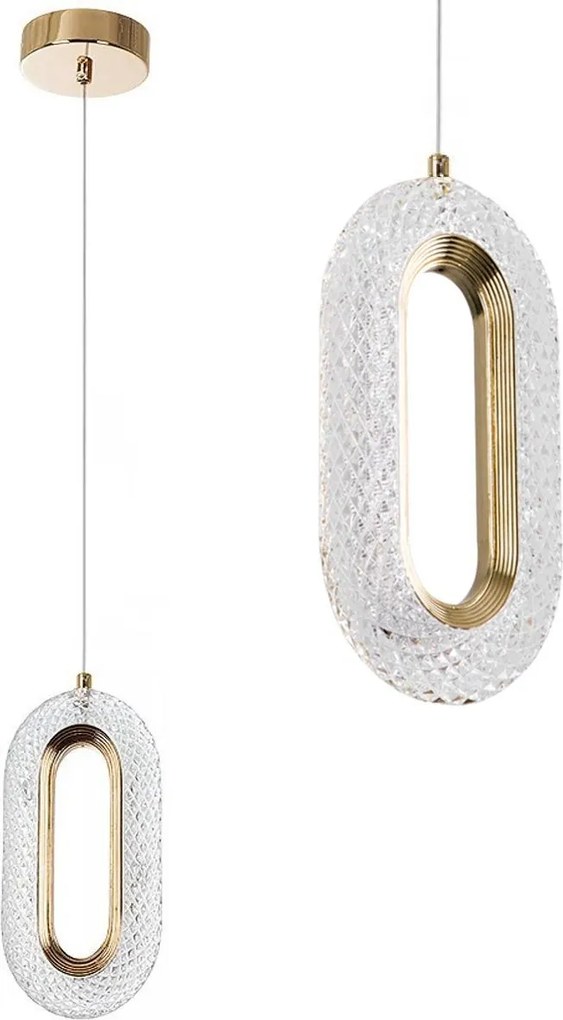 Kristallen Hanglamp G113-1CP GOLD