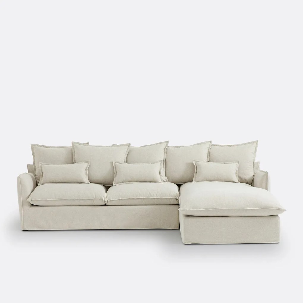 Hoes in polyester voor hoekbank rechts, Odna