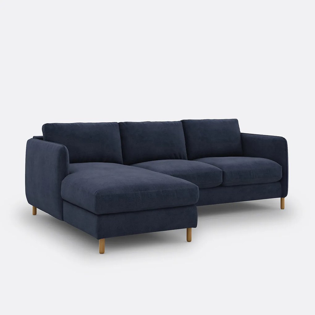 Polyester hoekbank links, Loméo