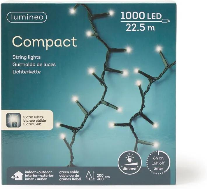 Lumineo Compact lichtsnoer met LED verlichting 22,5 m