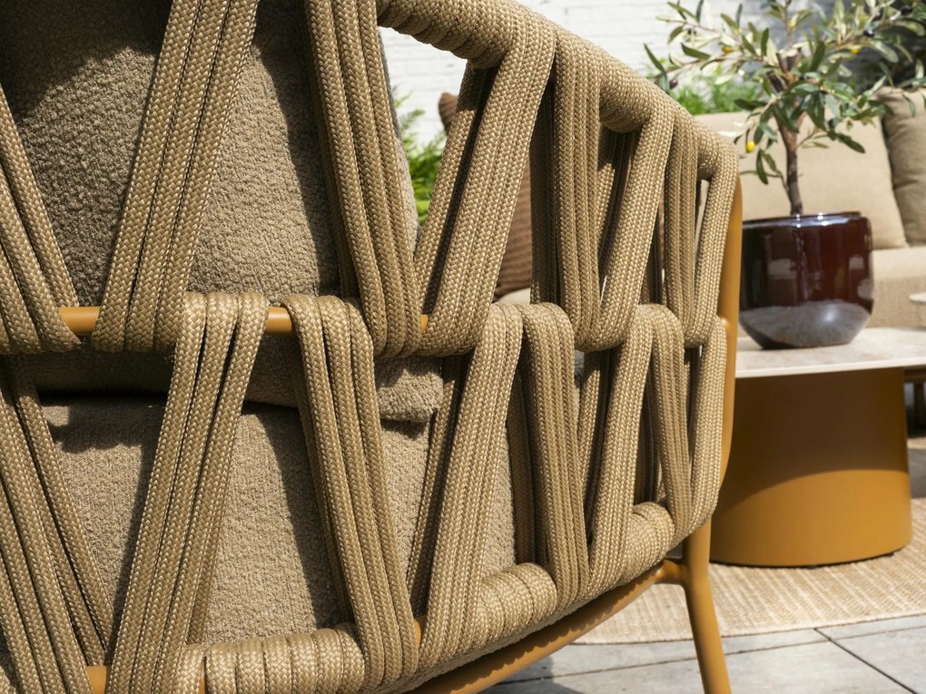 4 Seasons Outdoor Biarritz loungeset amber Loungeset beige weerbestendig