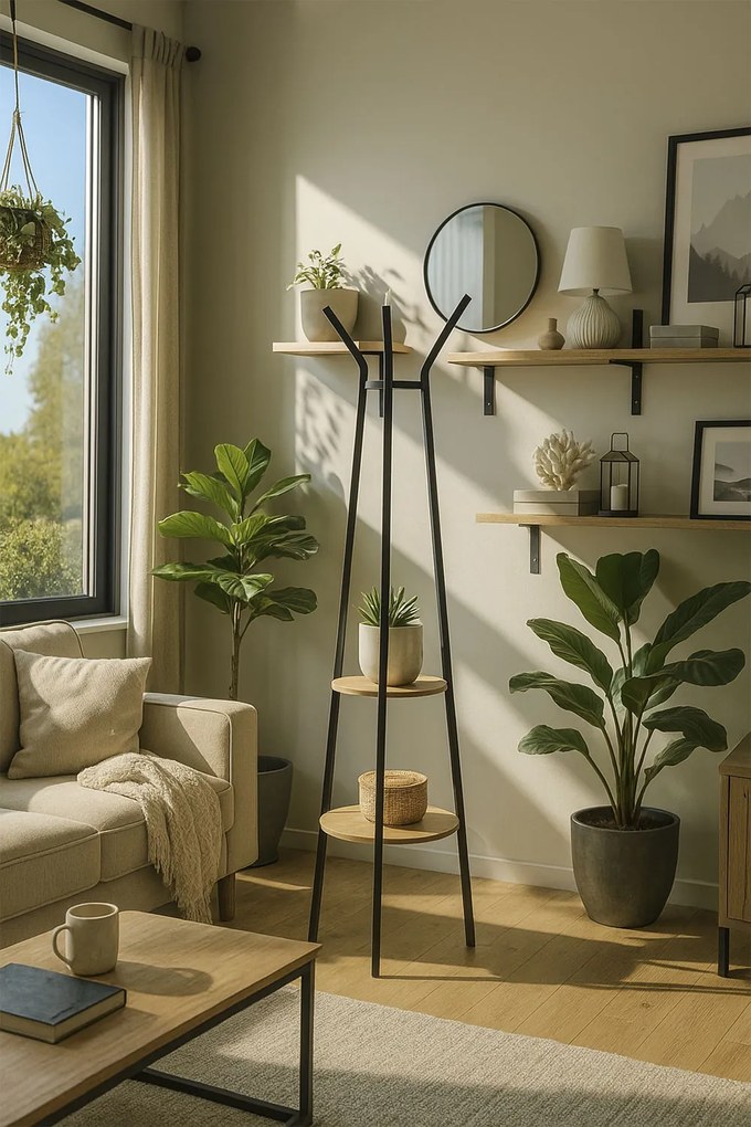 Kapstok 2 Planken Lilik