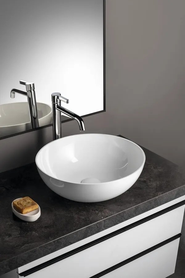 Polysan Banera waskom rond 39x14cm wit glans