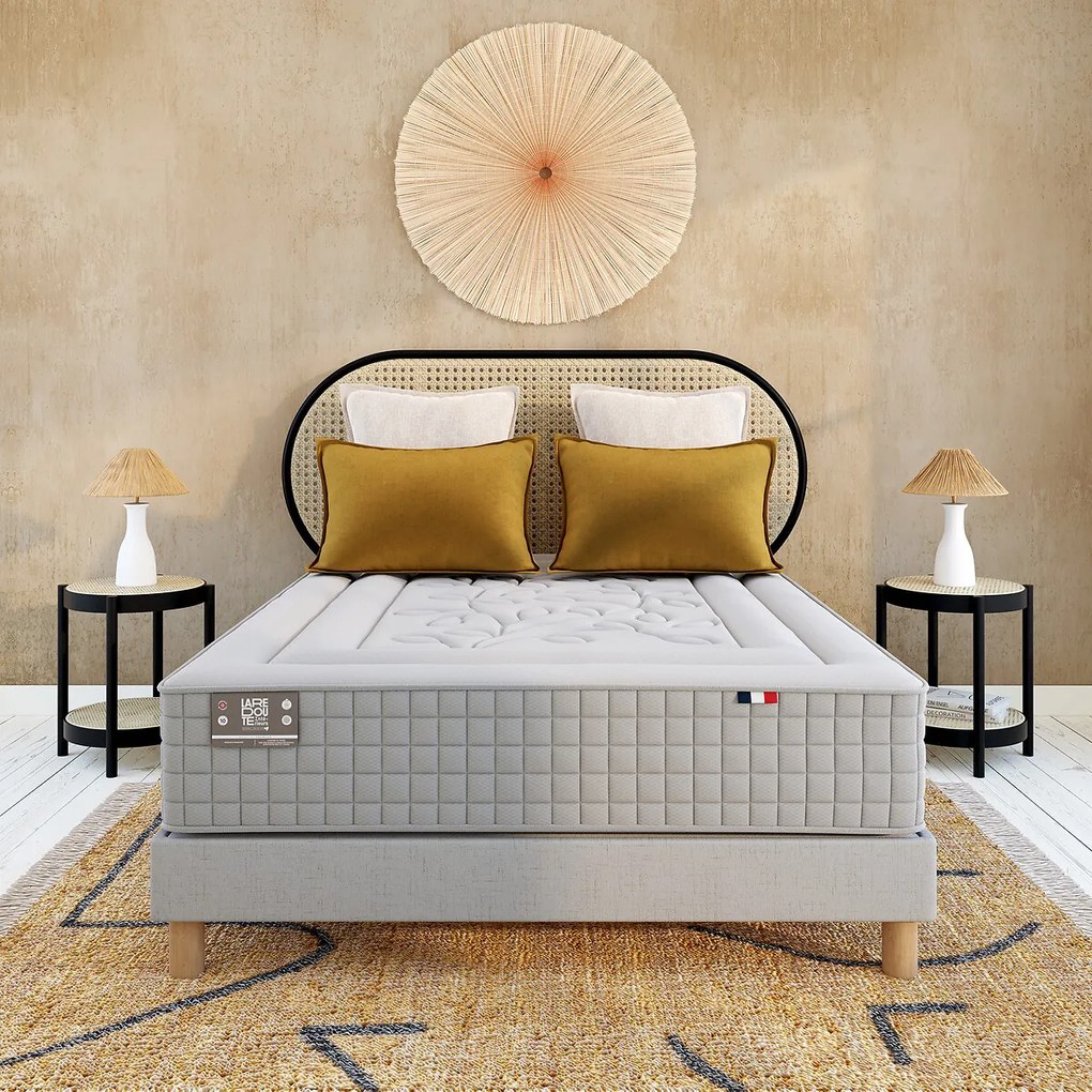 Hybride Premium-matras, 1252 veren, middelstevige ondersteuning, zacht ligcomfort