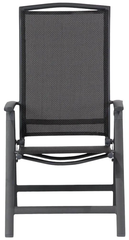 Tuinset 2 personen 90 cm Aluminium/textileen Grijs Lifestyle Garden Furniture Tirana/Varano
