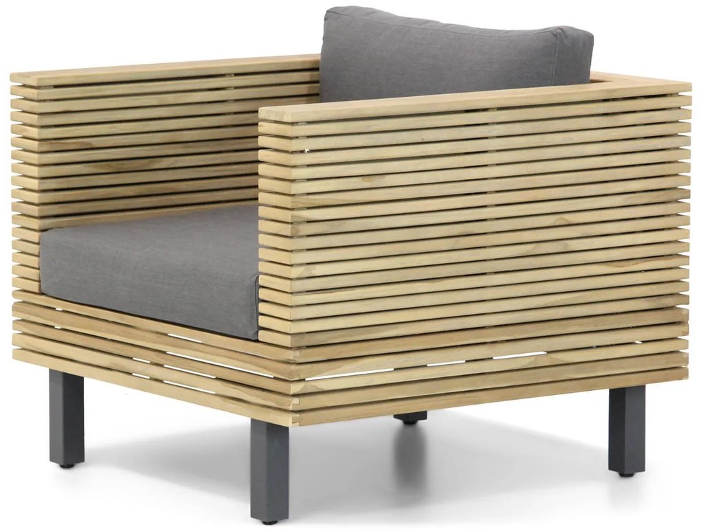 Hoek loungeset 5 personen Teak Old teak greywash  Lifestyle Garden Furniture New York