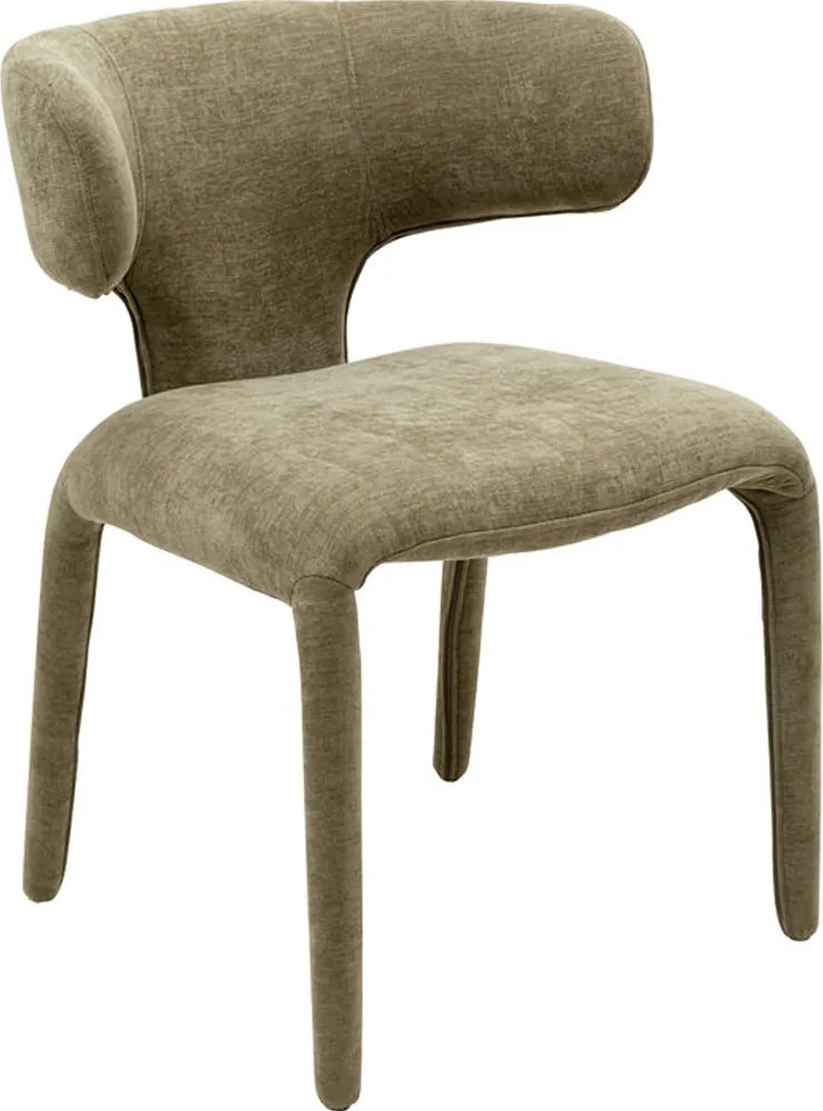 Kare Design Tobi Eetkamerstoel Stof Groen