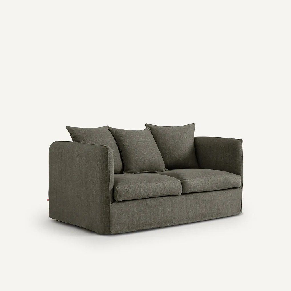 2-zits bank van katoen en linnen, Néo Chiquito