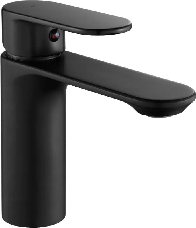 Mexen Milo wastafelkraan, zwart - 71300-70