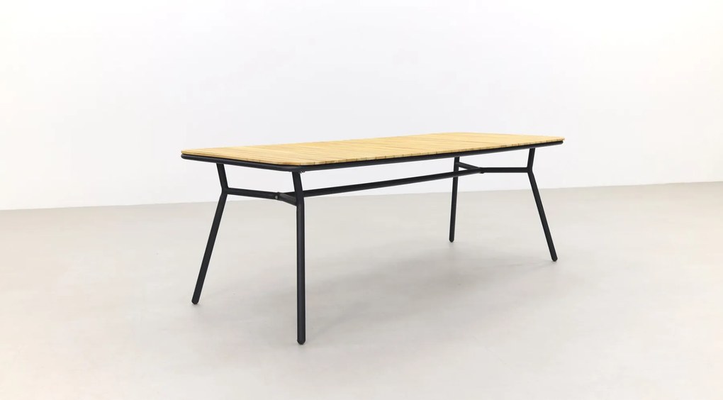 Bella tuintafel - teakhout - 220x95 cm. - B-keus OP=OP