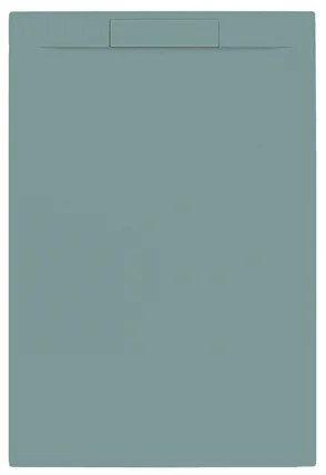 Allibert Luna douchebak Mat Groen Korstmos 120x80x2.5cm 247620