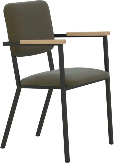 Studio HENK Co Armchair stoel met zwart frame Hallingdal 65 - 370