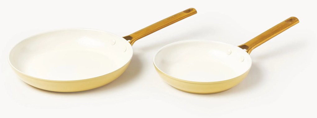 Braadpannen Padova met antiaanbaklaag, 2-delig