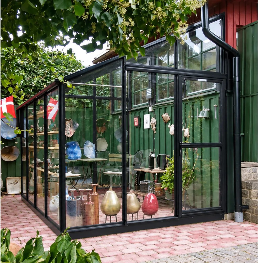 Filclair Culti-Luxx muurserre - 2,25 x 3,75m - Zwart