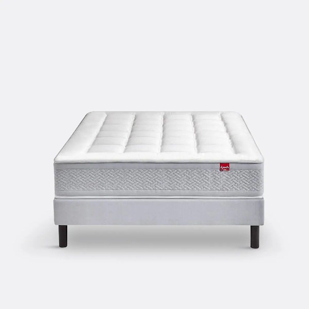 Ensemble matras 800 veren Majestueux + beddenbodem