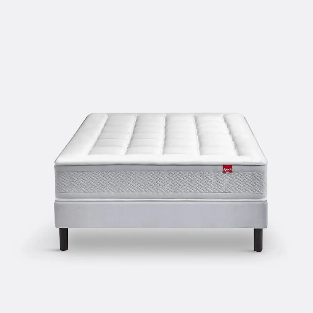 Ensemble matras 800 veren Majestueux + beddenbodem
