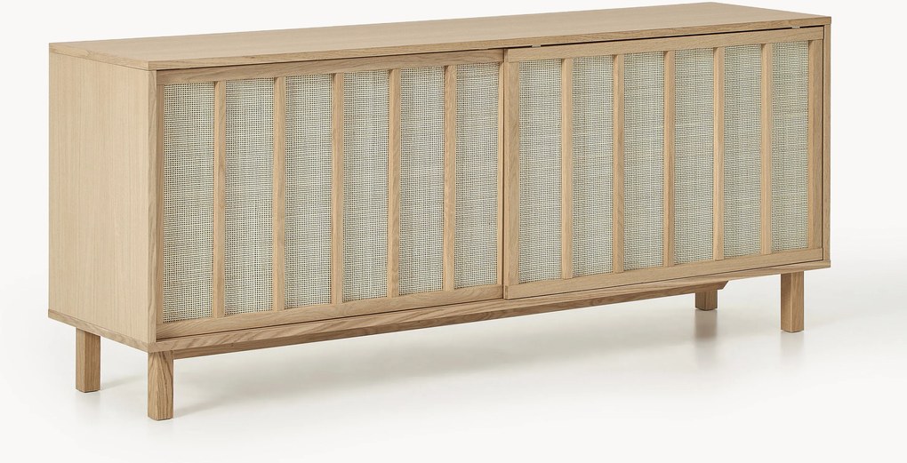 Dressoir Echo met rotan voorzijde