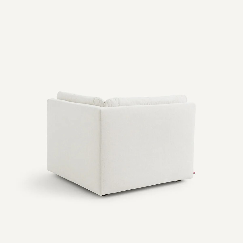 Modulaire 90° hoek in gemêleerde stof, GIULIANO