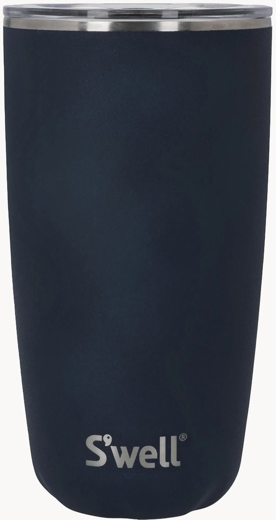 Geïsoleerde reisbeker Azurite met deksel