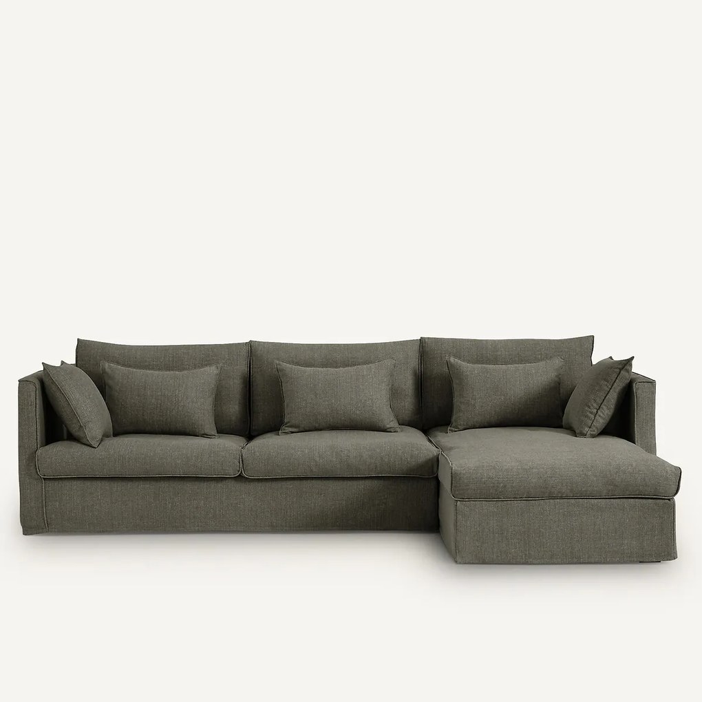 Katoenen en linnen hoekbank, Camille