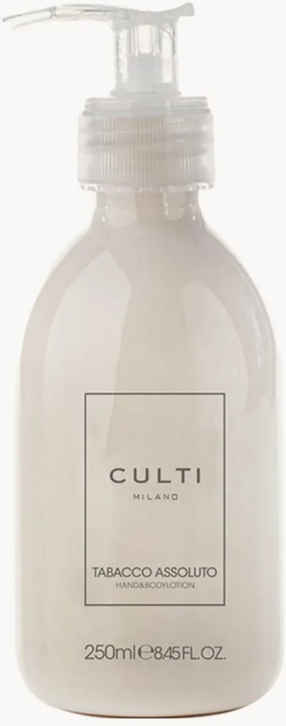 Hand- en bodylotion Tabacco Assoluto (bergamot, tabak, muskus), 250 ml
