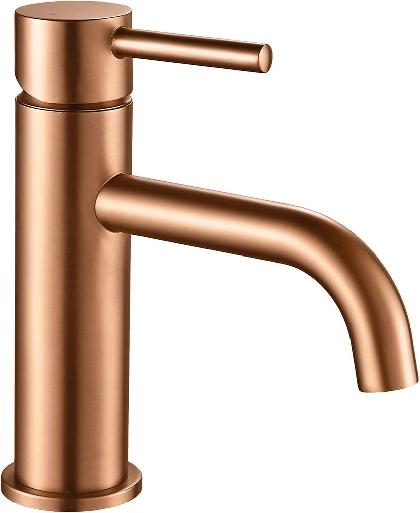 Wastafelkraan Rea Lungo Copper Brush Low
