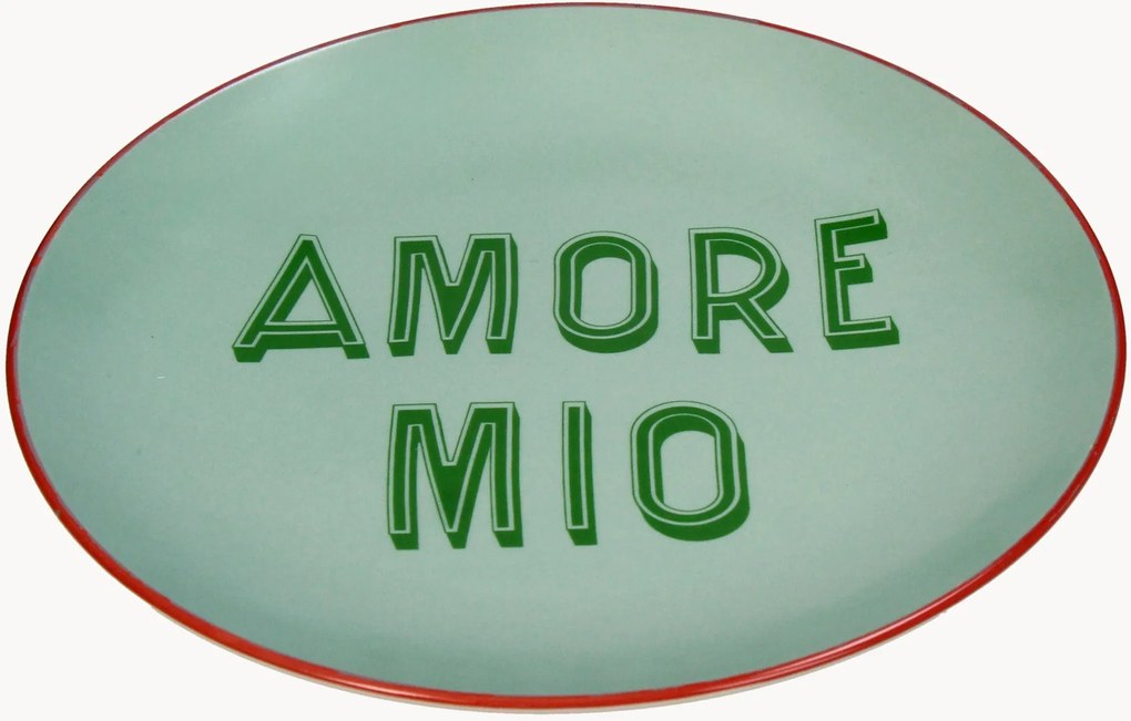 Ontbijtborden Amore Mio, 6-delig