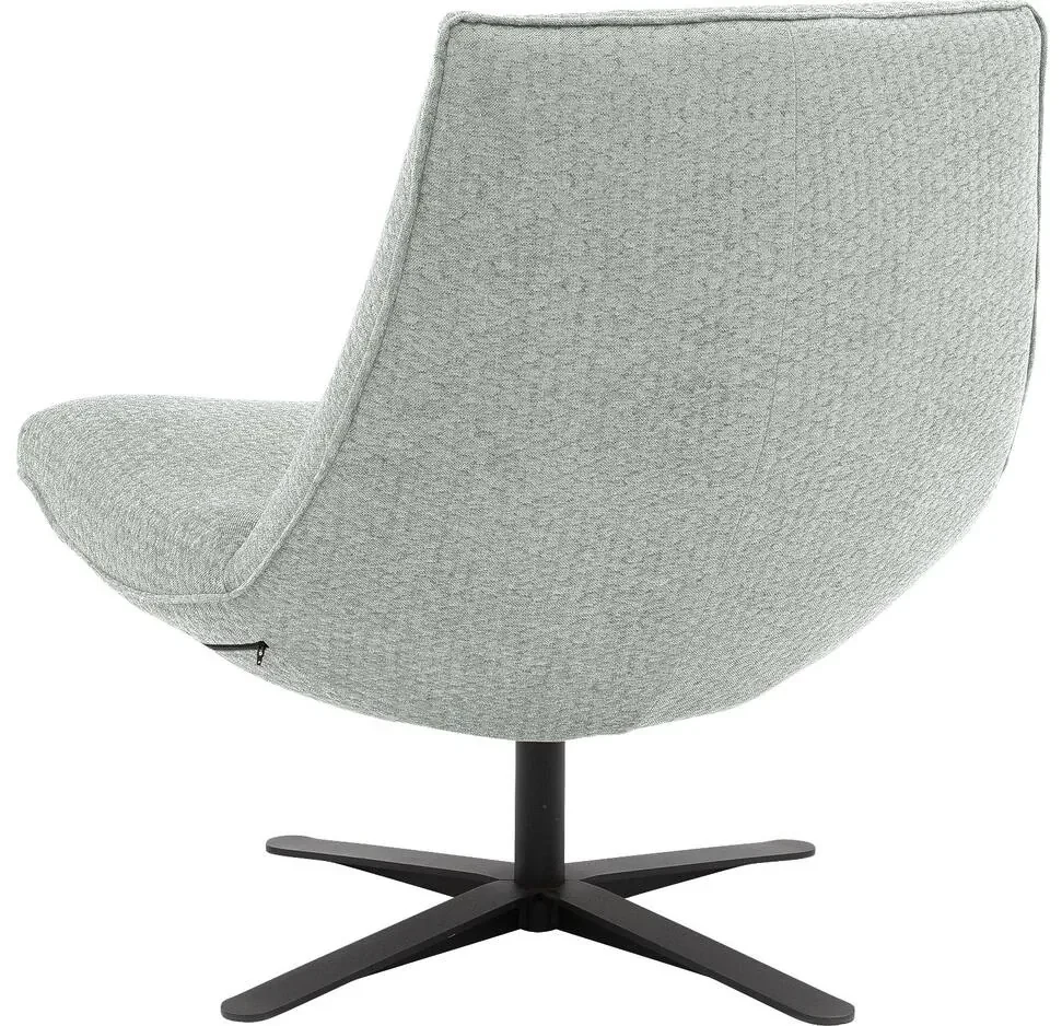 Goossens Excellent Draaifauteuil Adam, Draaifauteuil hoog