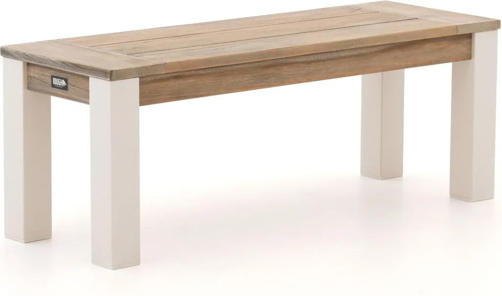 + 15% kassakorting | Picknickbank ROUGH  | Teakhout | Tuinbank Old Teak Greywash | Kees Smit Tuinmeubelen