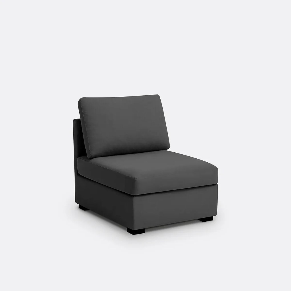 Fauteuil met afneembare katoenen hoezen, Robin