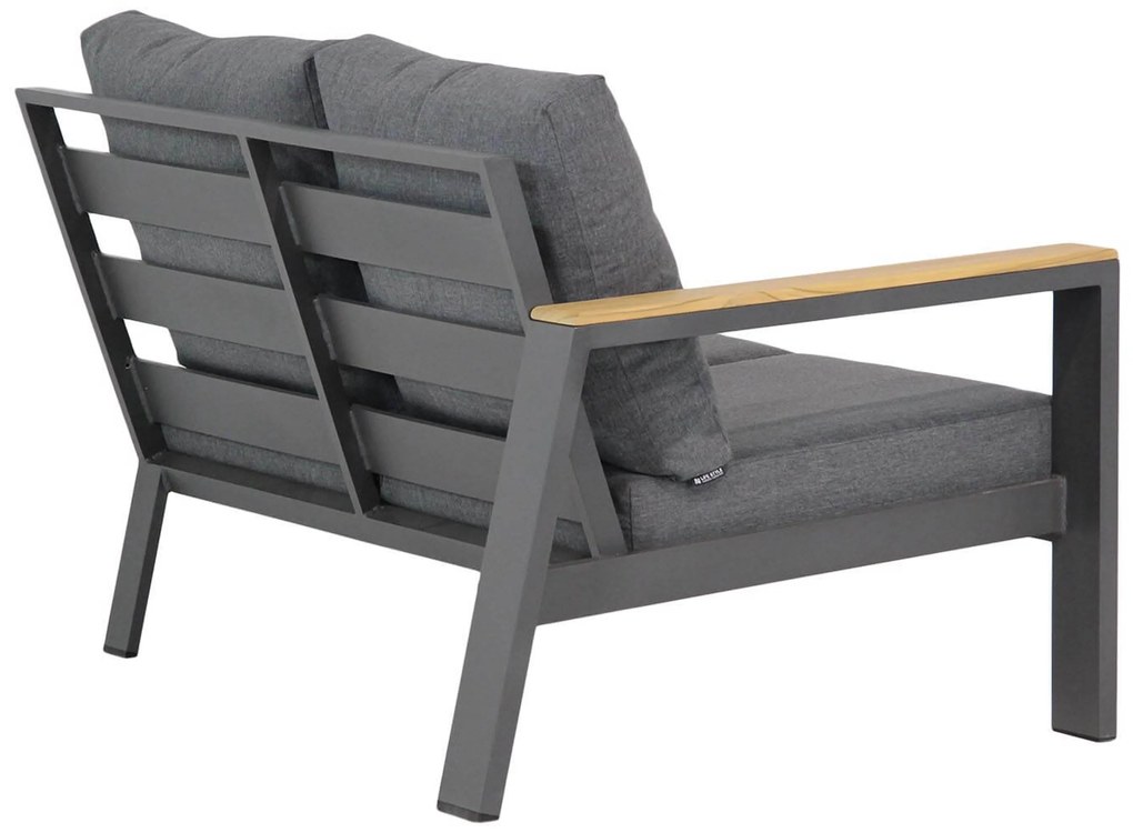 Hoek loungeset 6 personen Aluminium Grijs Lifestyle Garden Furniture Marietta