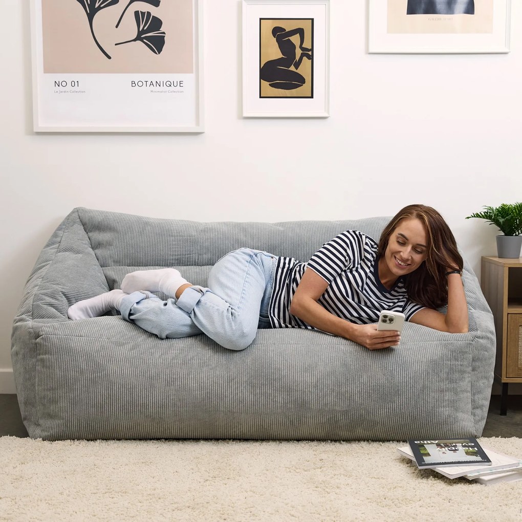 Cecilia Fine Cord Zitzak Bean Bag