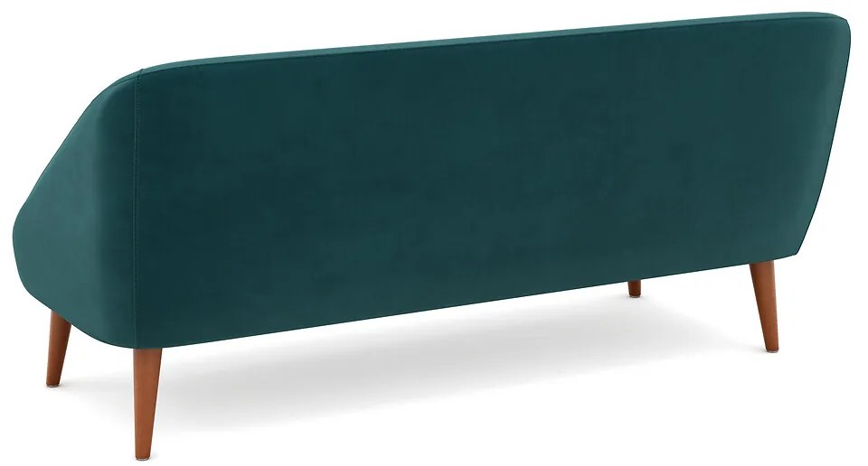 3-zit bank, in fluweel, Séméon