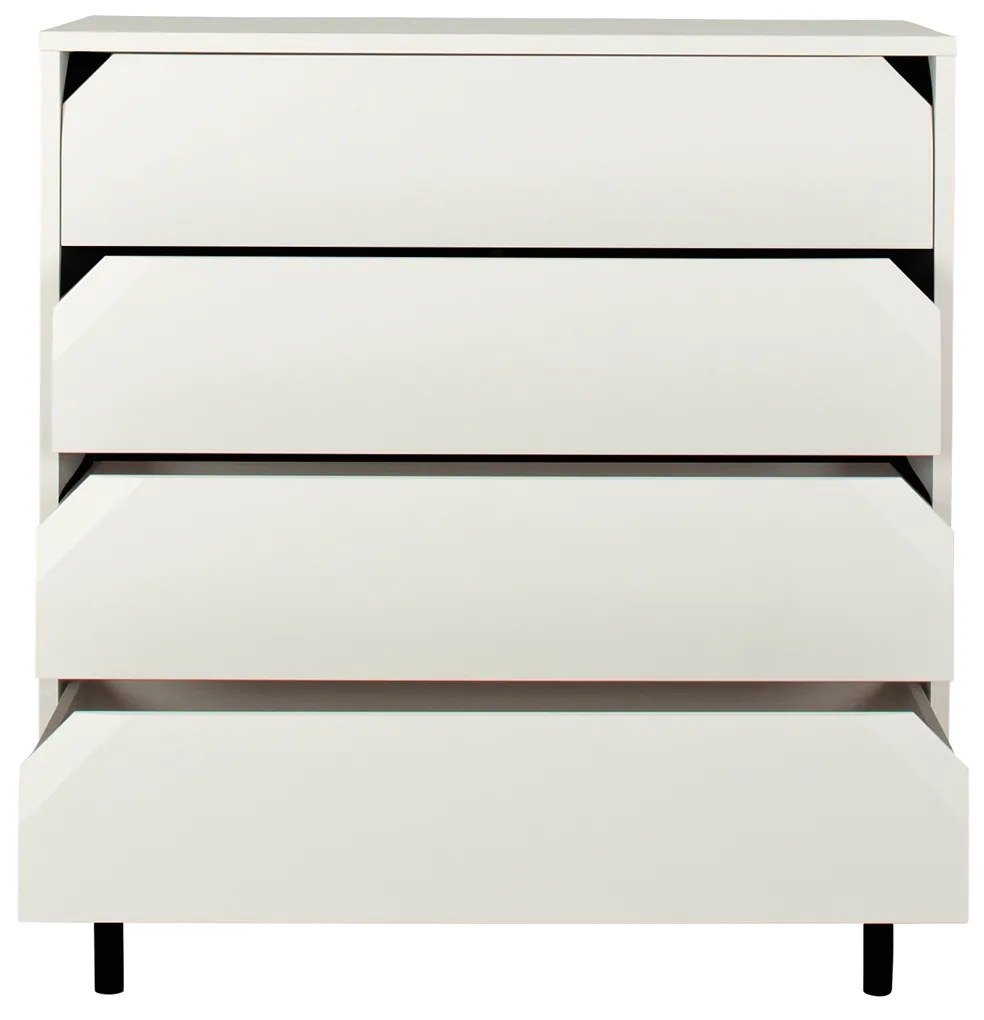 Tenzo Corner Lage Wandkast Wit - 90x43x96cm.