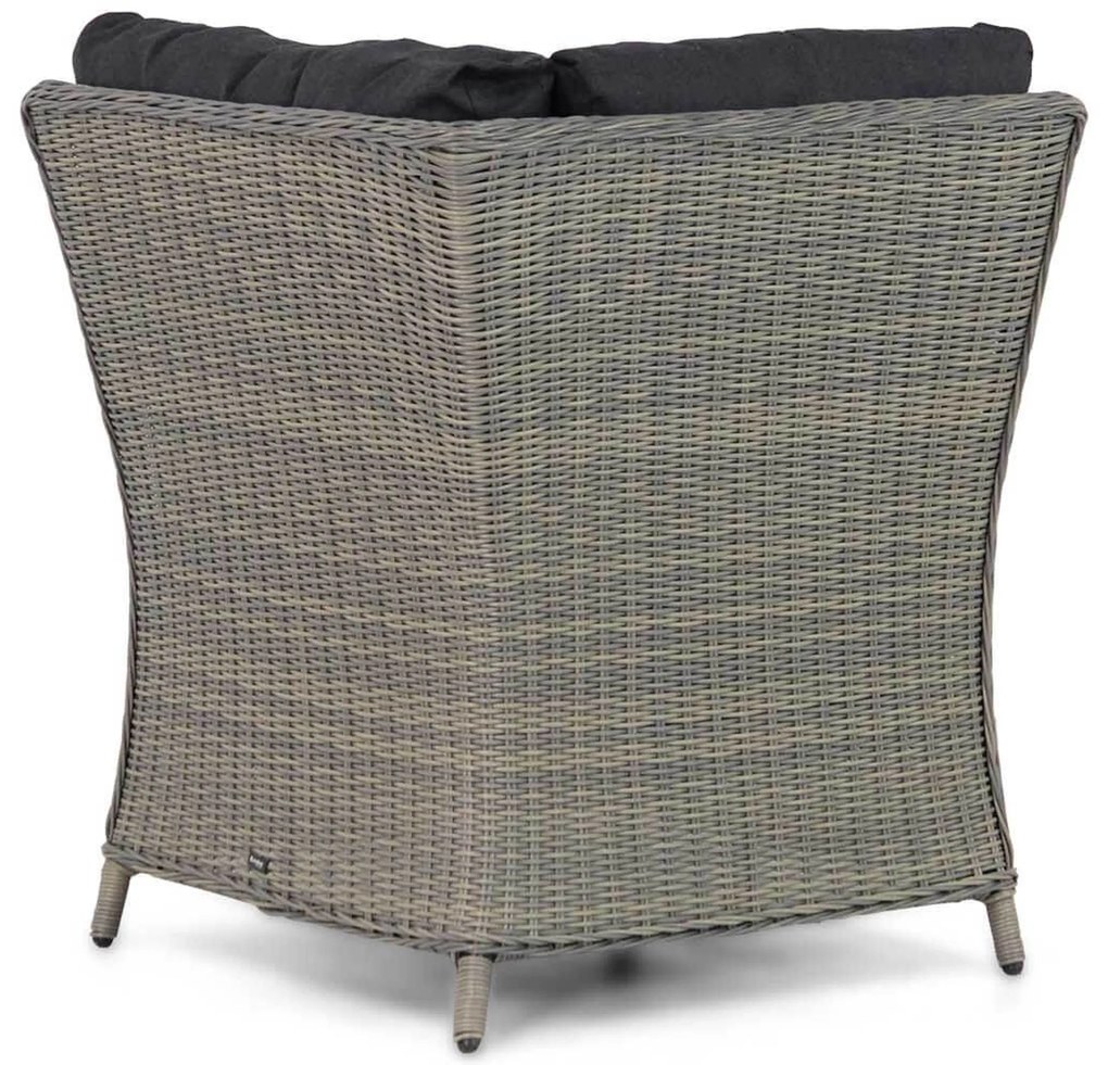 Dining Loungeset 6 personen Wicker Taupe Garden Collections Chicago/Brighton