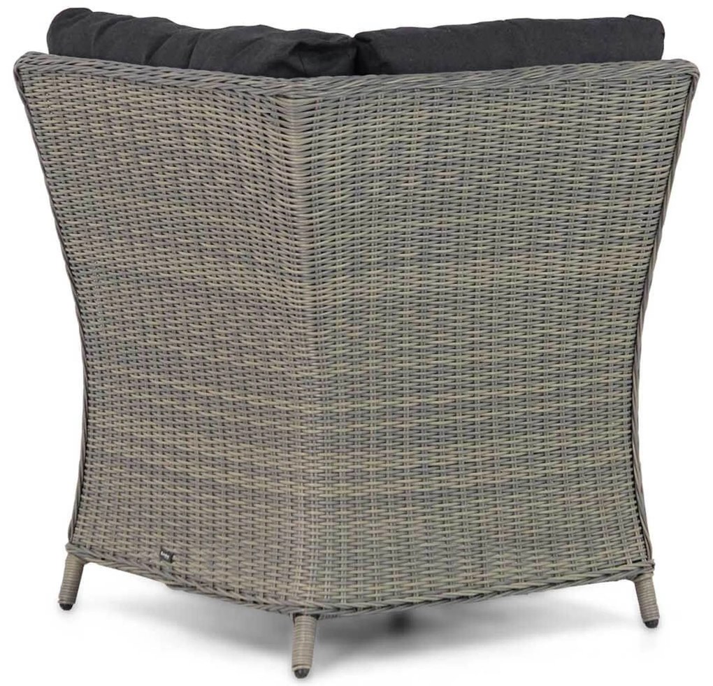 Hoek loungeset 5 personen Wicker Taupe  Garden Collections Chicago