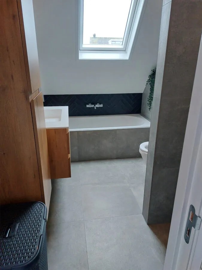 Vloertegel 60x60 Cm Betonlook Grijs Gron G27