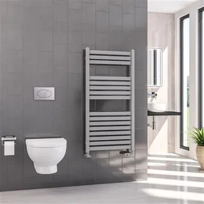 Eastbrook Defford handdoekradiator 60x120cm 695W grijs mat