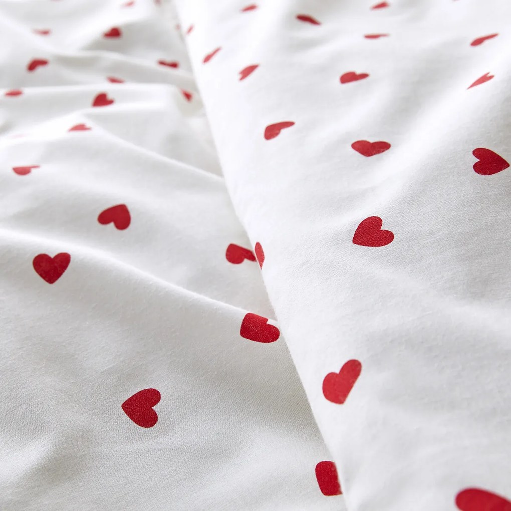 Bedset 50% gerecycled katoen, rechthoekig kussensloop, Scacco