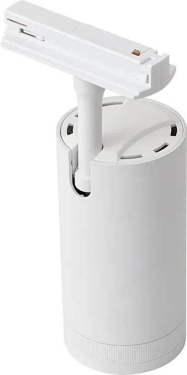 Moderne spot wit voor railsysteem 1-fase incl. LED draai- en kantelbaar - Iconic Zoom