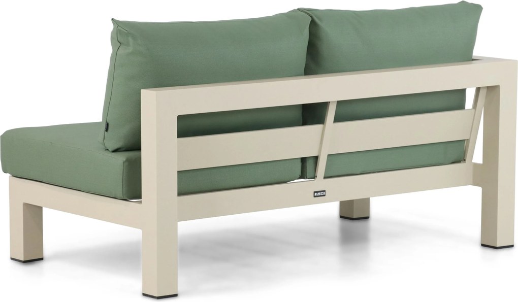 Hoek loungeset 6 personen Aluminium Taupe Lifestyle Garden Furniture Luca